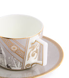 Wedgwood Renaissance teacup and saucer set (British brand)