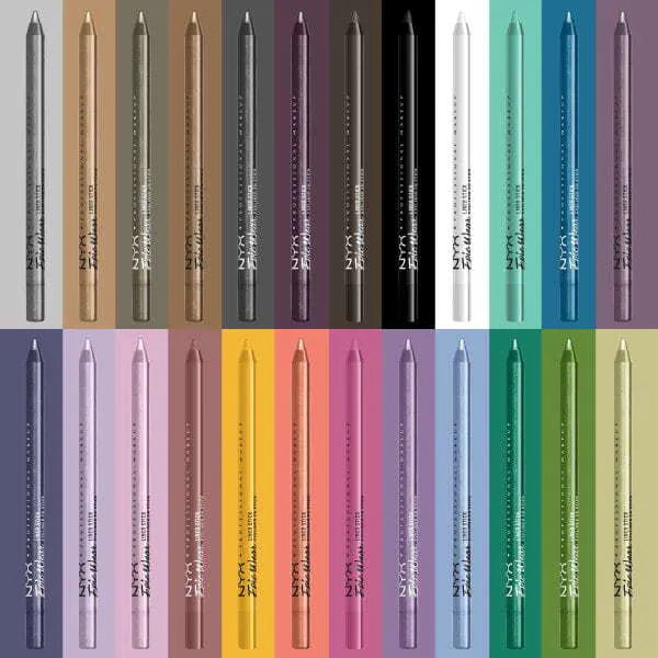 NYX Professional Makeup olive eyeliner pencil (British brand)