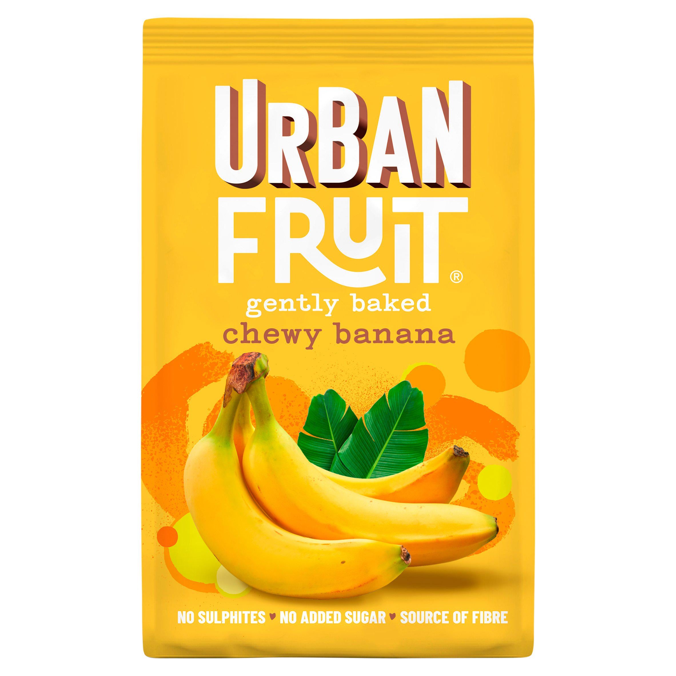 Urban Fruit Gently Baked Chewy Banana 110g GOODS Sainsburys   