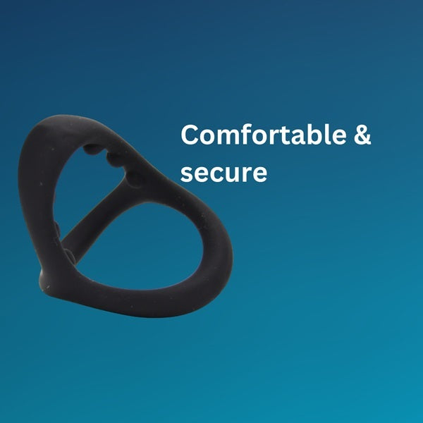 Loving Joy silicone triple cock ring, imported from the UK