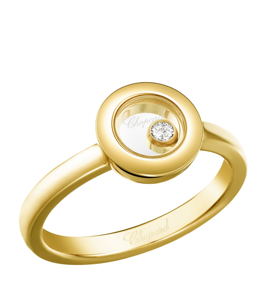 Chopard Happy Diamonds Icons ring in yellow gold, UK version