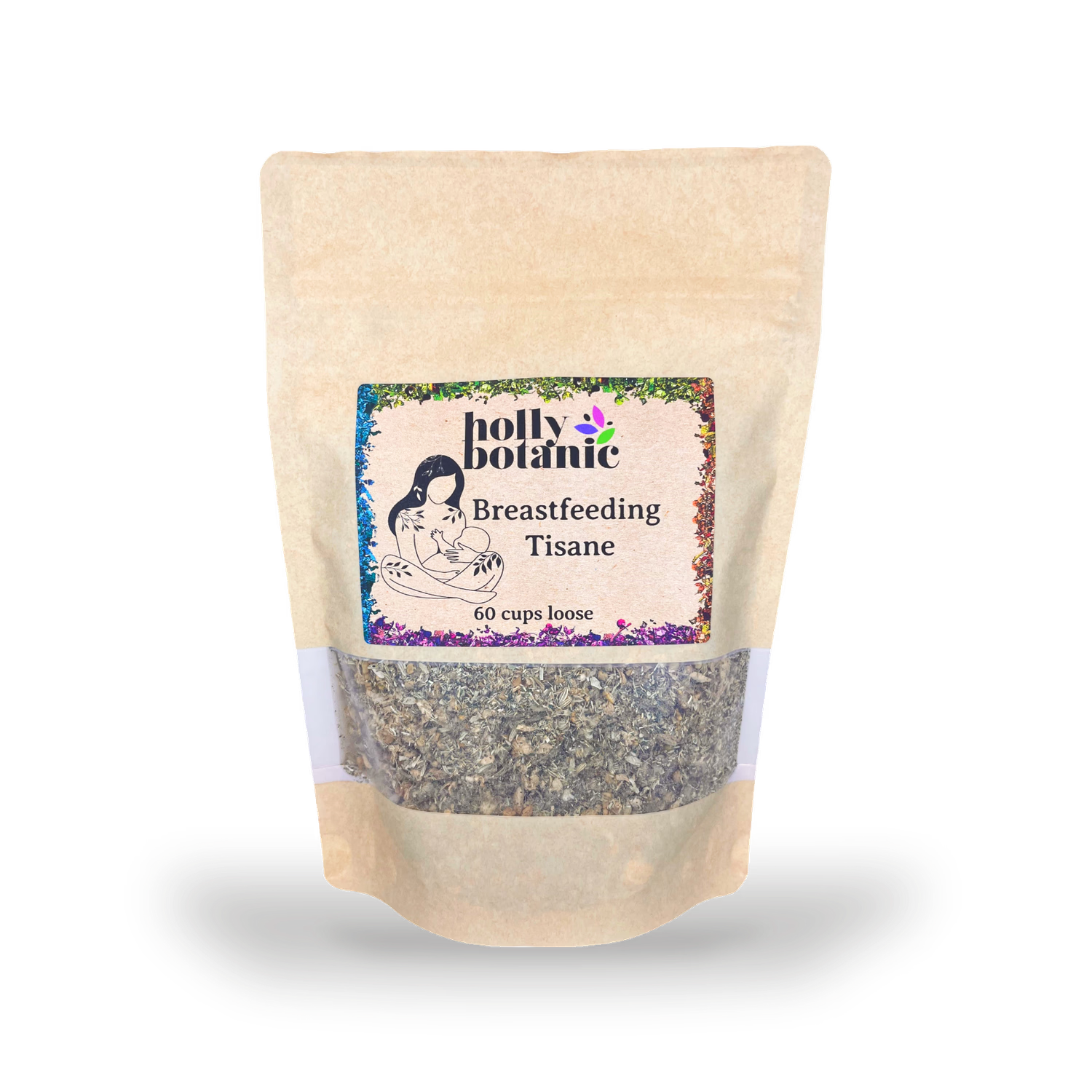 Holly Botanic breastfeeding tisane 60 cup loose (British brand)