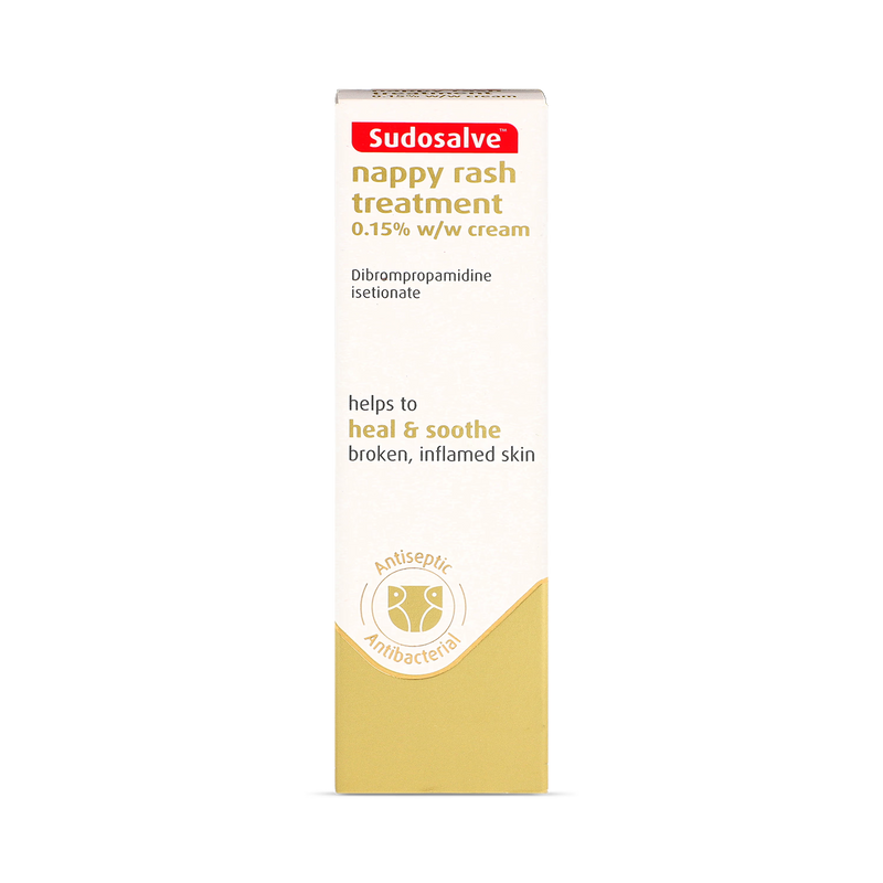 Sudosalve nappy rash cream 25g, imported from the UK