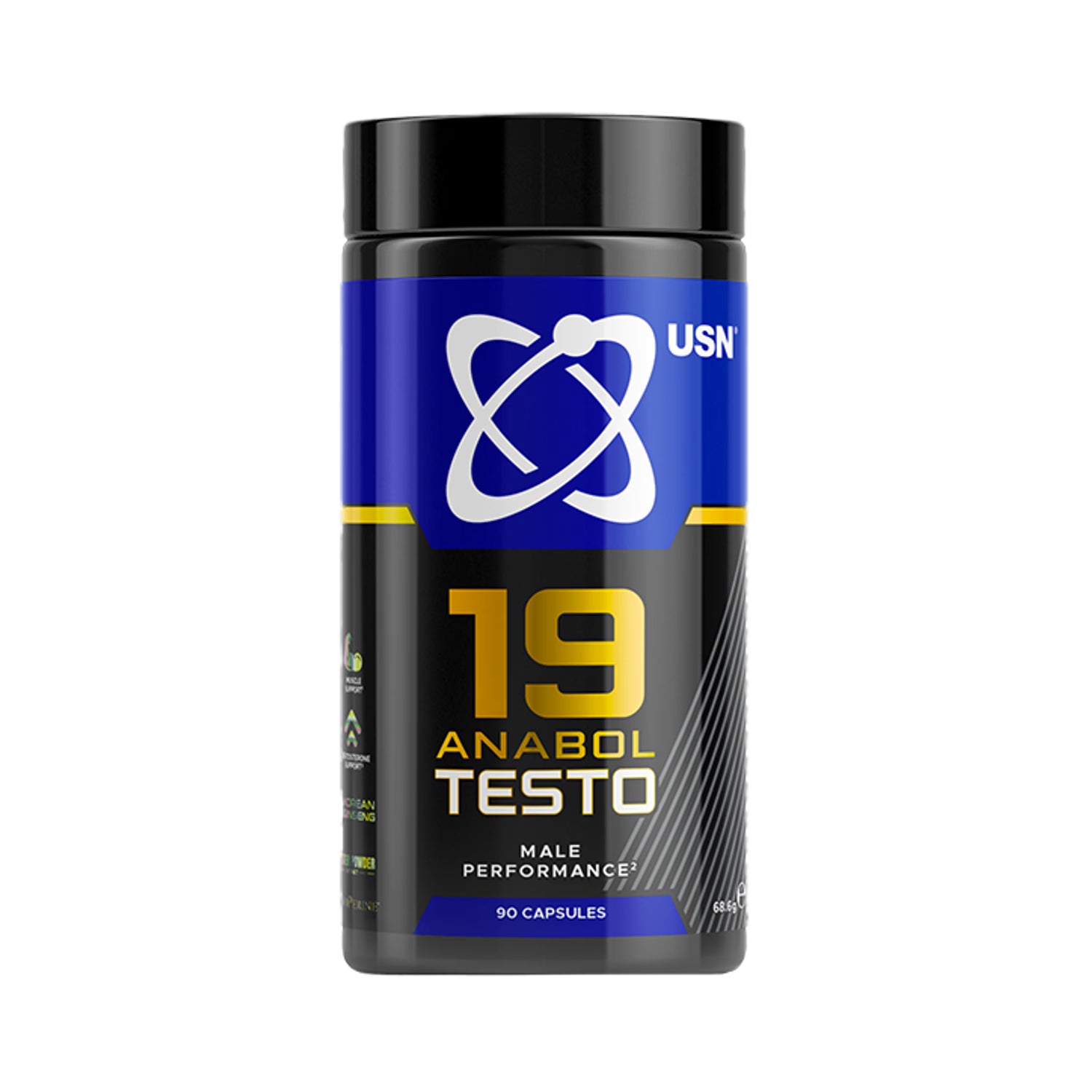 US Anabol Testo supplement 90 capsules - British product
