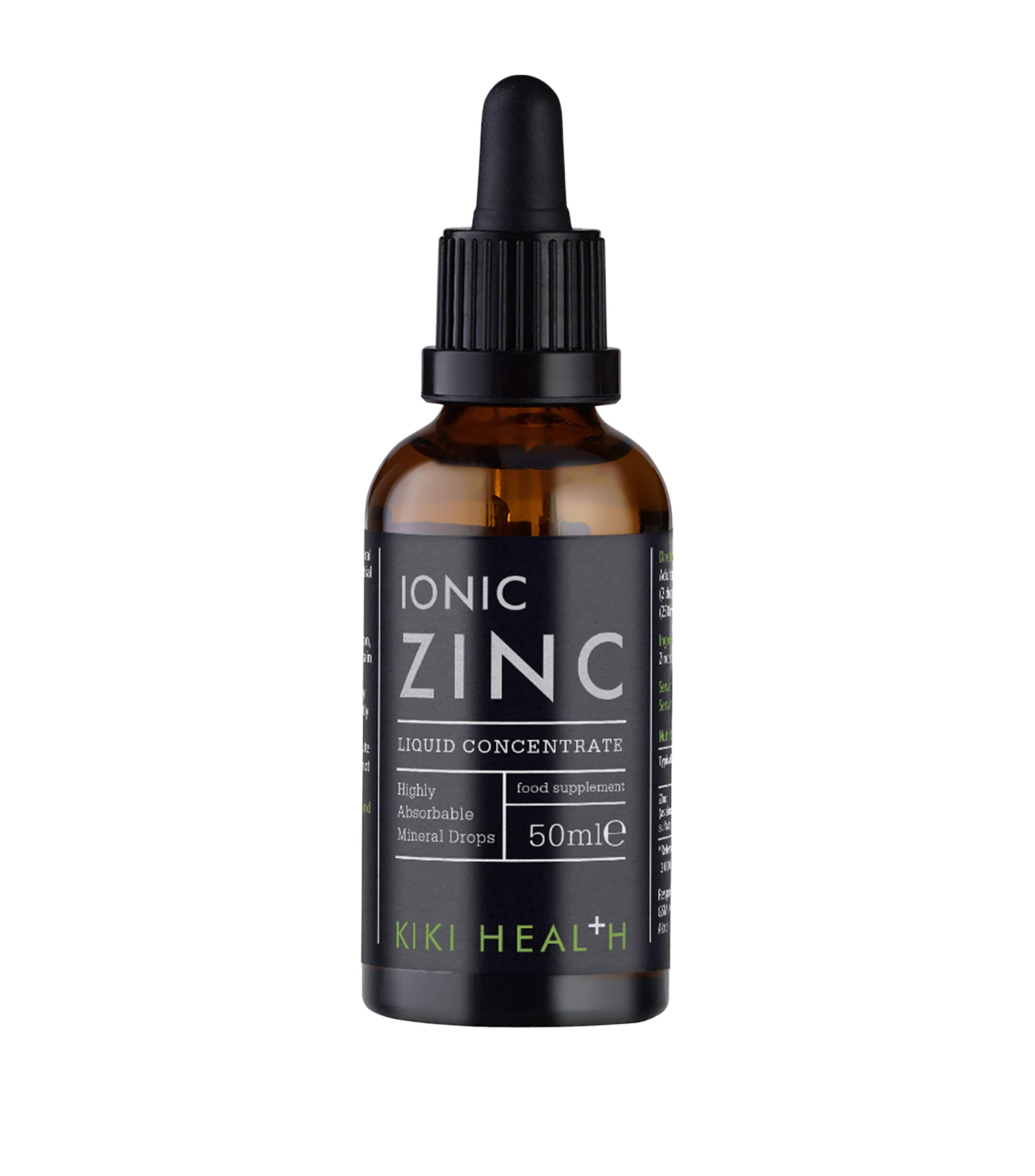 KIKI Health Ionic Zinc Liquid Concentrate 50ml, UK version