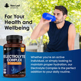 New Leaf electrolyte complex 180 tablets, imported from the UK