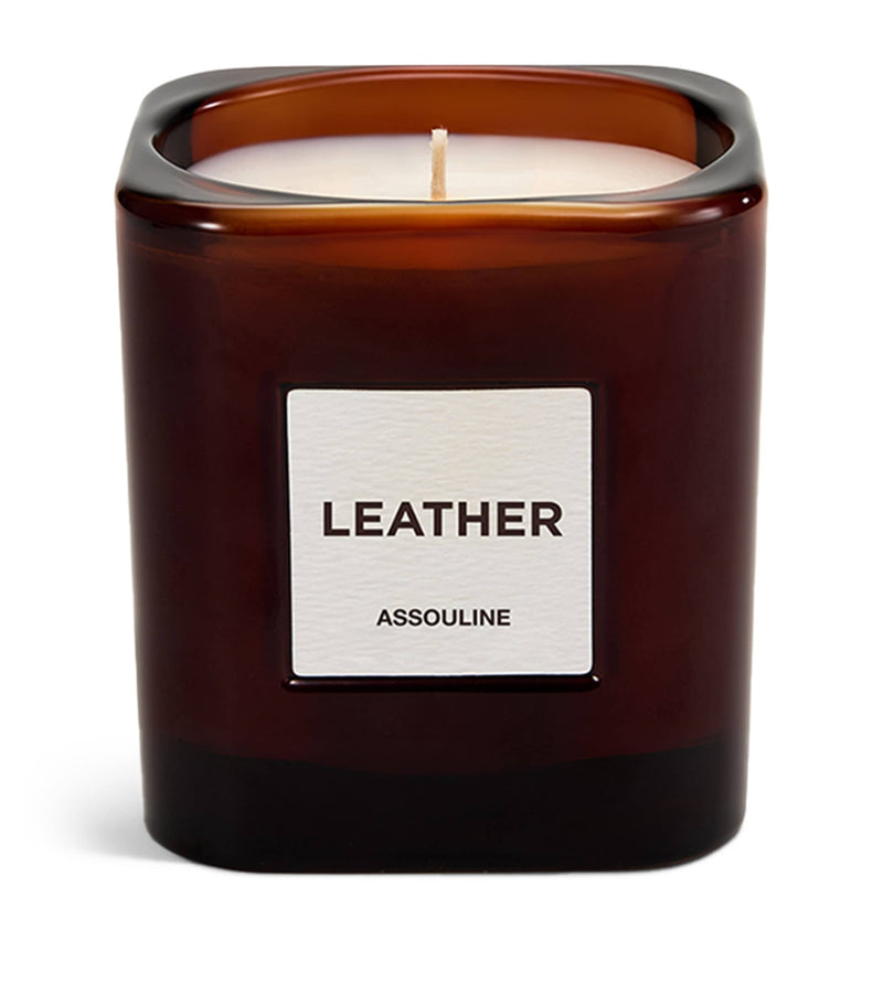 Assouline Leather Candle 260g - British product