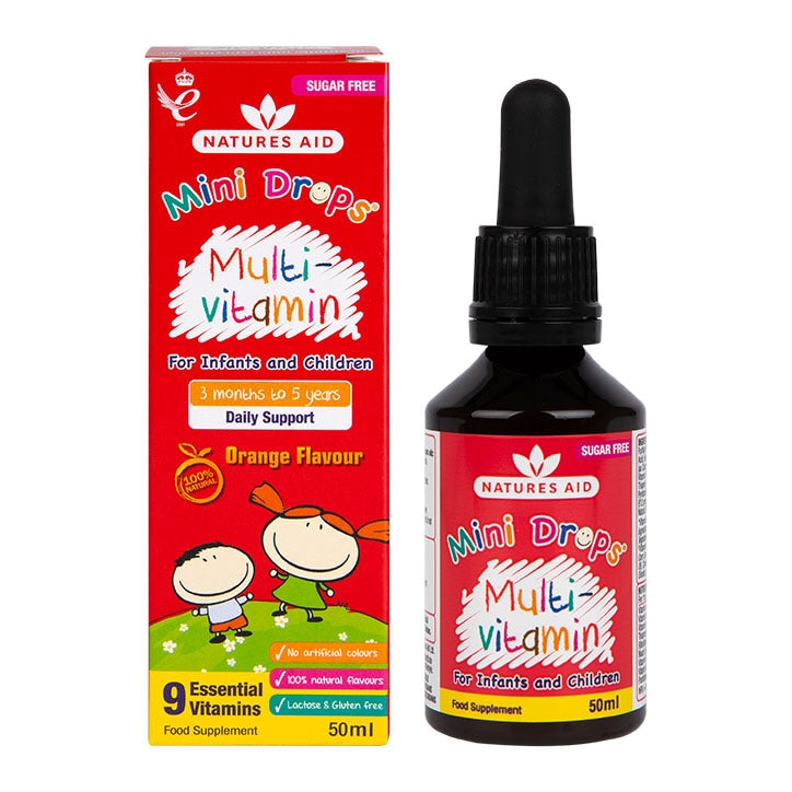 Nature's Aid Multi Vitamin Drops Orange 50ml