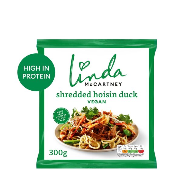 Linda McCartney Vegetarian Shredded Hoisin Duck   300g - McGrocer