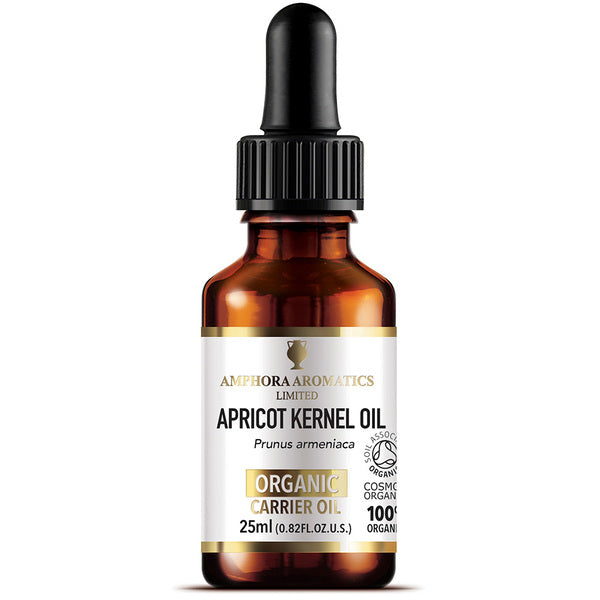 Amphora Aromatics Organic Apricot Kernel Oil 25ml - British product