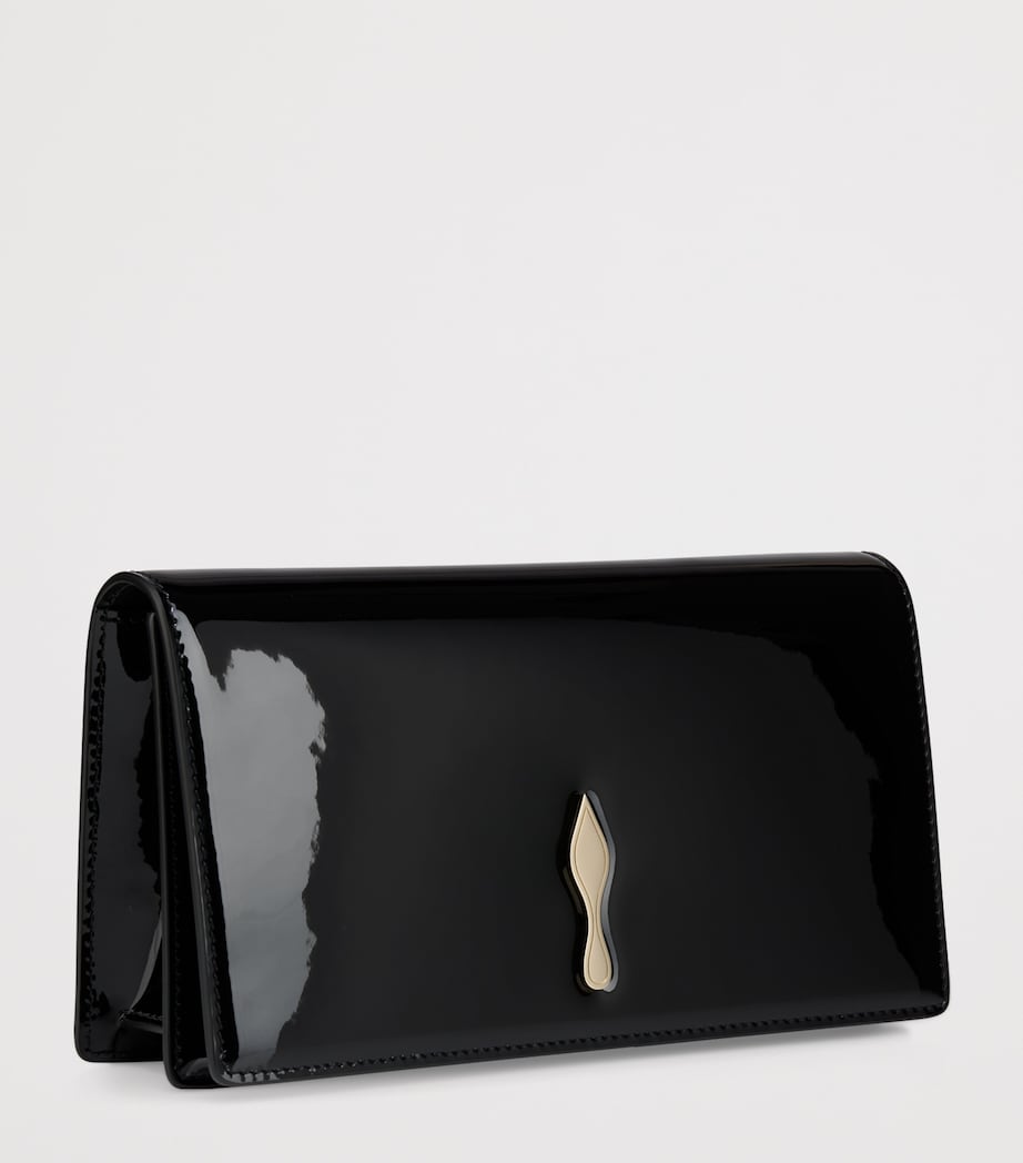 Christian Louboutin Bettina patent leather clutch bag (British brand)