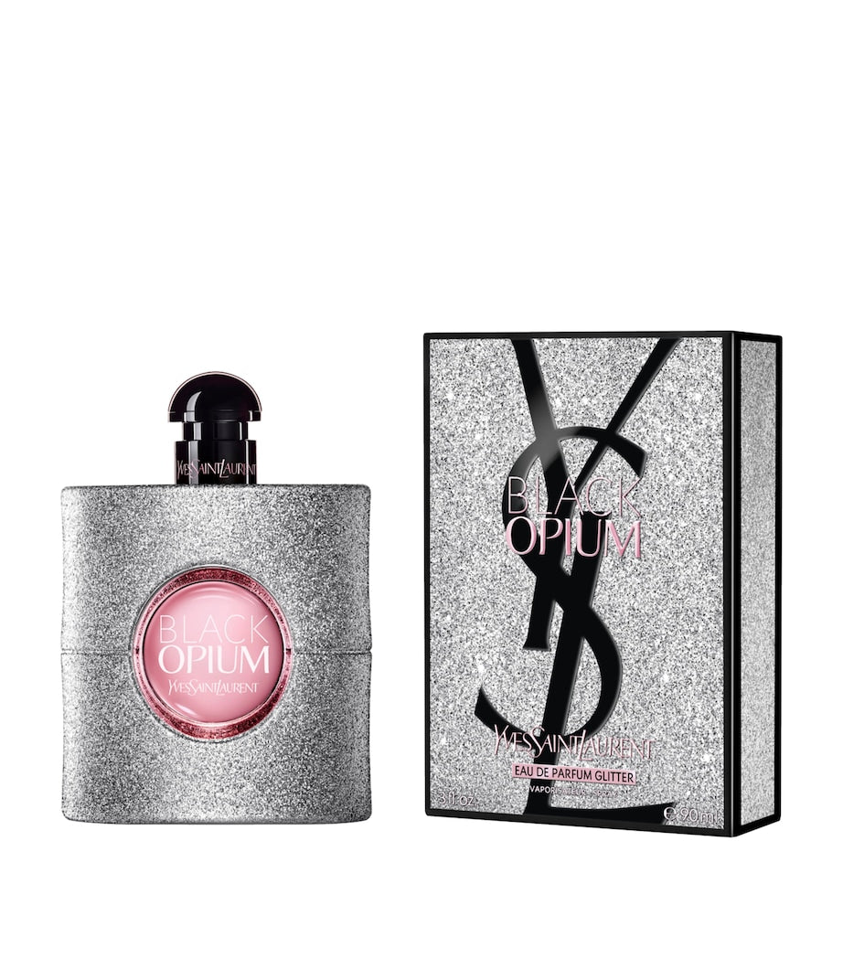 YSL Black Opium Glitter eau de parfum 90ml, imported from the UK