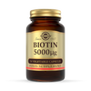 Solgar biotin capsules 5000mcg 50 (British brand)