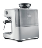 Sage Barista Express Impress coffee machine with integrated grinder and 2L water tank (British brand)