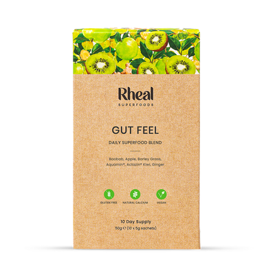 Holland & Barrett Rheal Superfoods Gut Feel Organic Superfood Blend 10 Sachets- Buy online at McGrocer