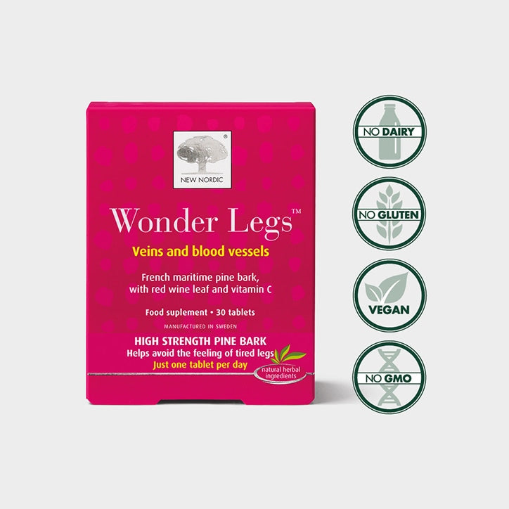 New Nordic Wonder Legs 30 Tablets Hair, Skin & Nails Vitamins Holland&Barrett   