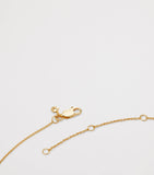 Monica Vinader gold vermeil ruby July birthstone necklace - British product