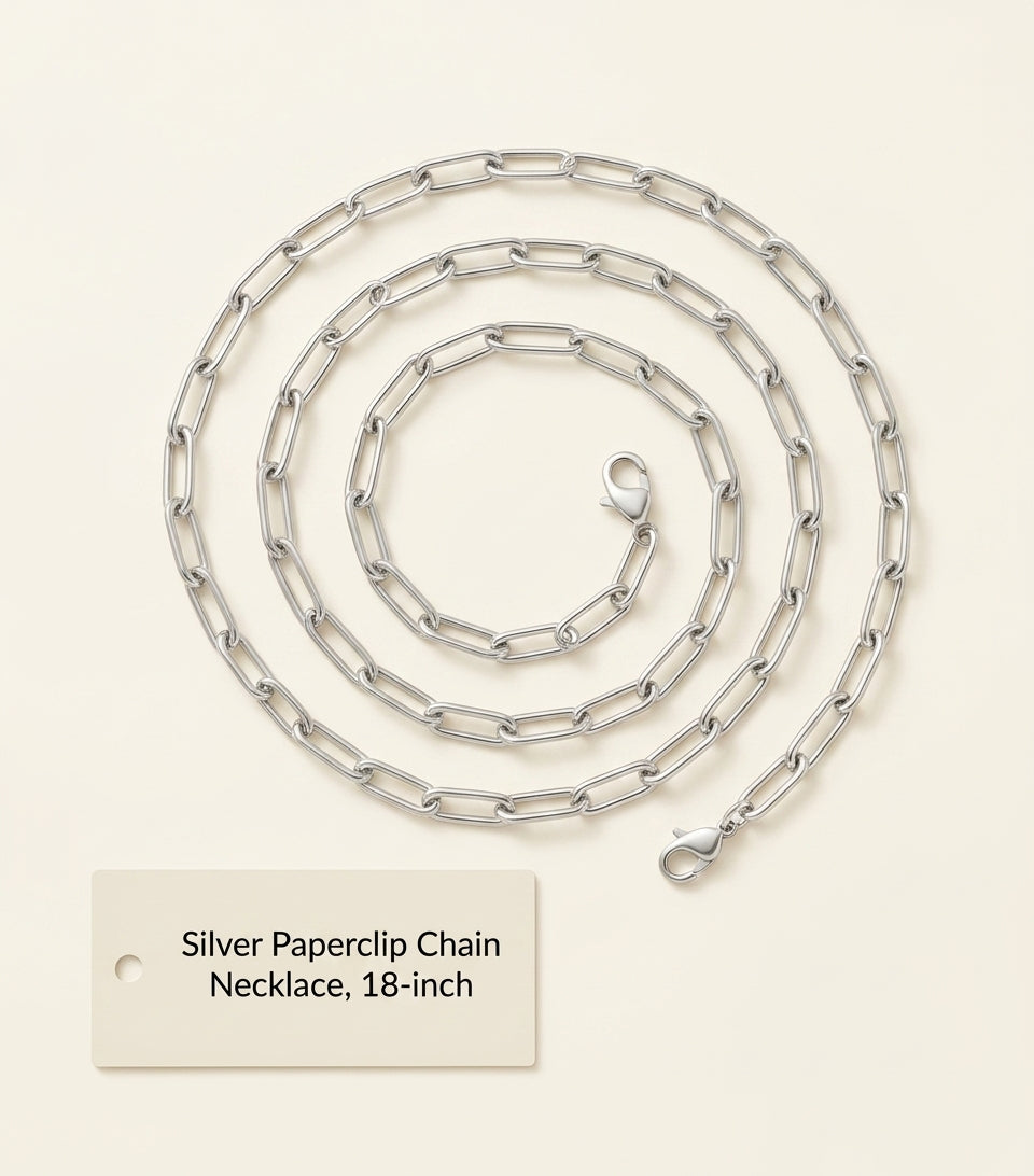 Cartier Santos de Cartier chain necklace 18kt white gold, UK version