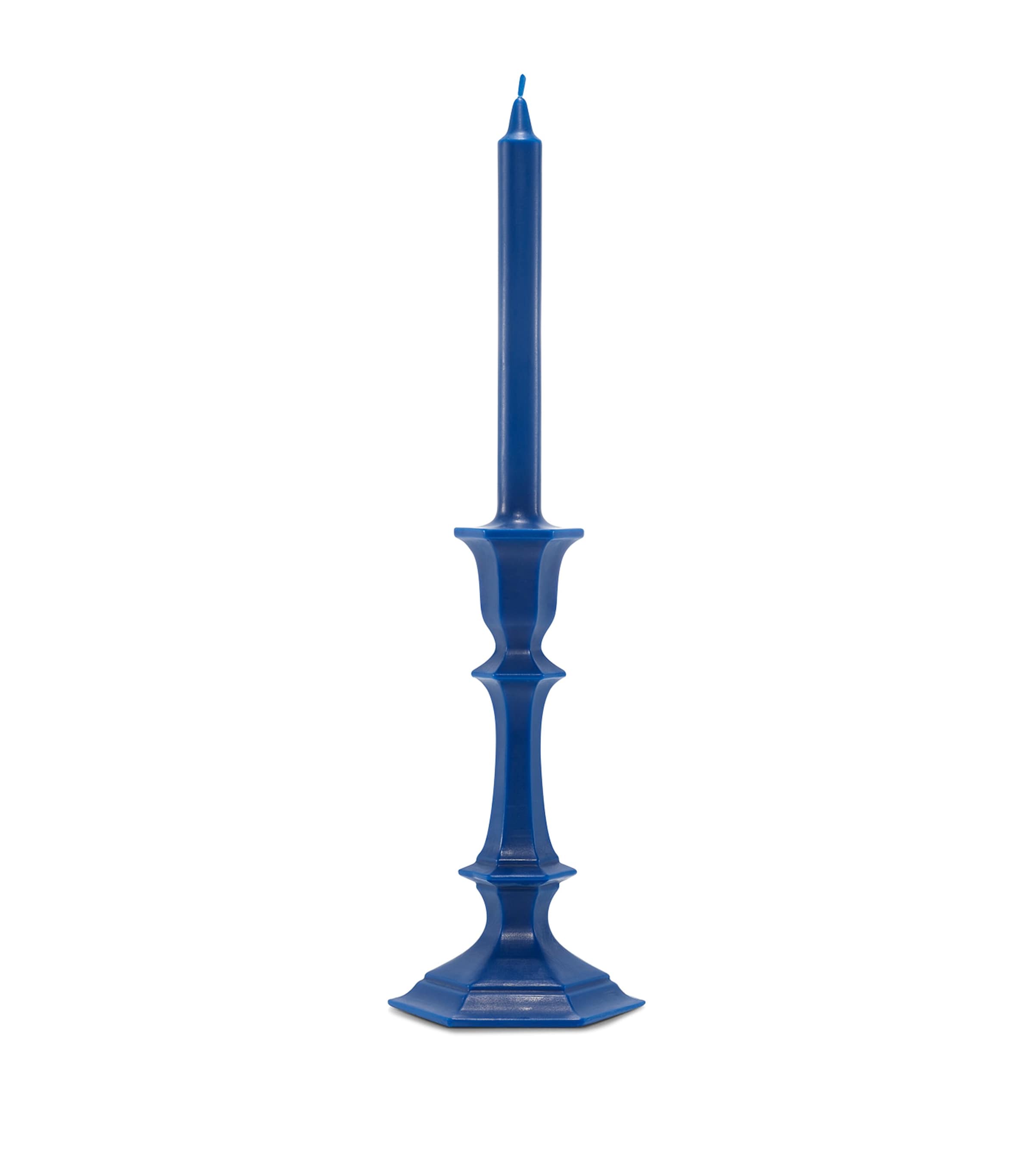 Baccarat Harcourt candlestick candle, unscented, 20cm x 12.5cm - British product