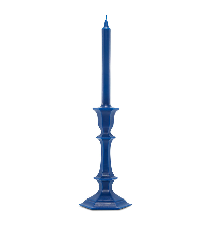 Baccarat Harcourt candlestick candle, unscented, 20cm x 12.5cm - British product