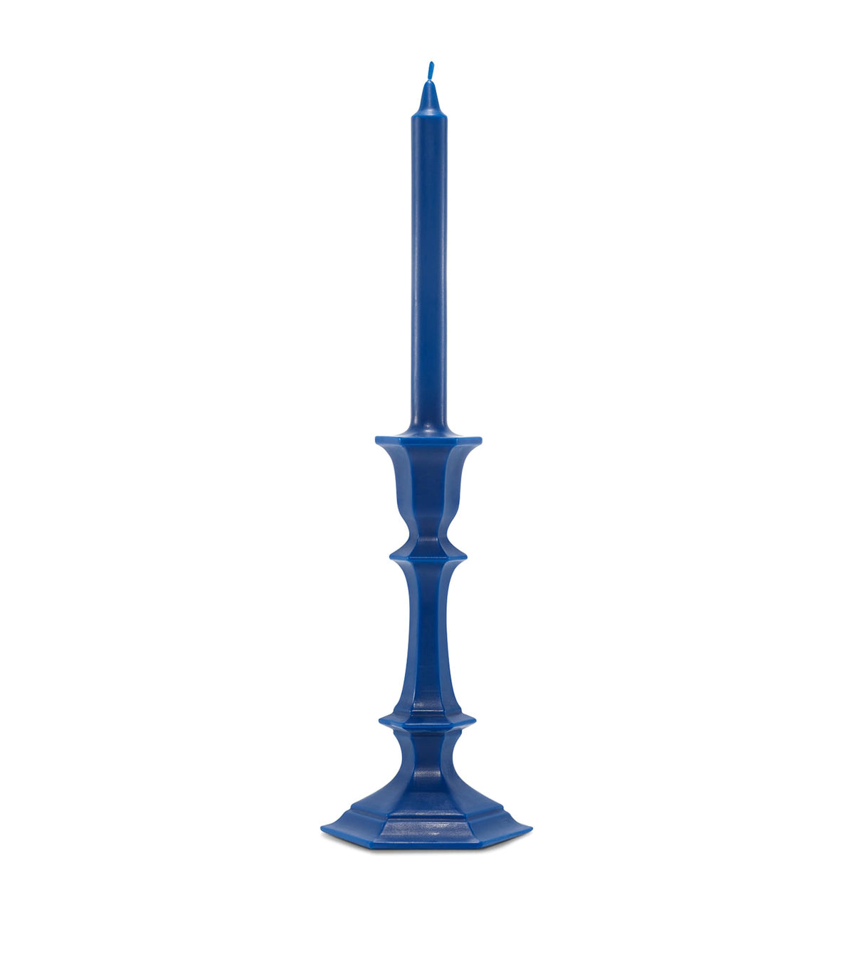 Baccarat Harcourt candlestick candle, unscented, 20cm x 12.5cm - British product