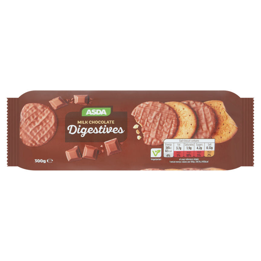 ASDA Milk Chocolate Digestives GOODS ASDA   