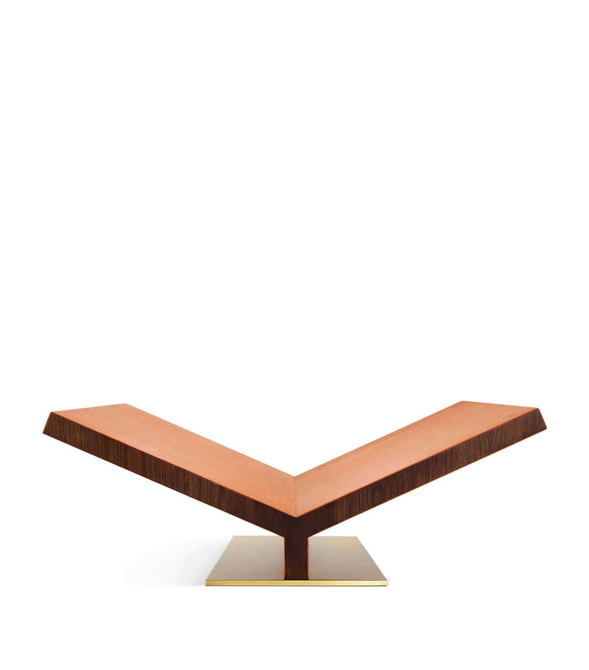 Assouline Walnut-Leather Ultimate Collector Bookstand - British product