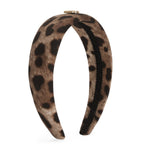 Dolce&Gabbana leopard print headband, imported from the UK