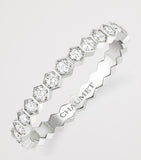 Chaumet white gold and diamond ring, UK version