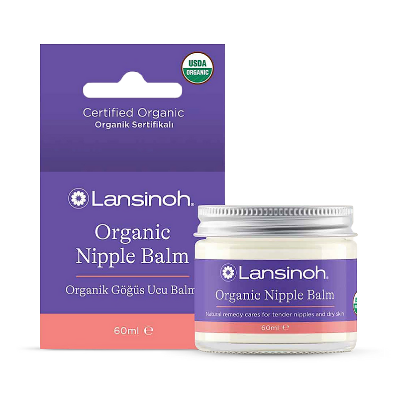 Lansinoh organic nipple balm 60ml, imported from the UK