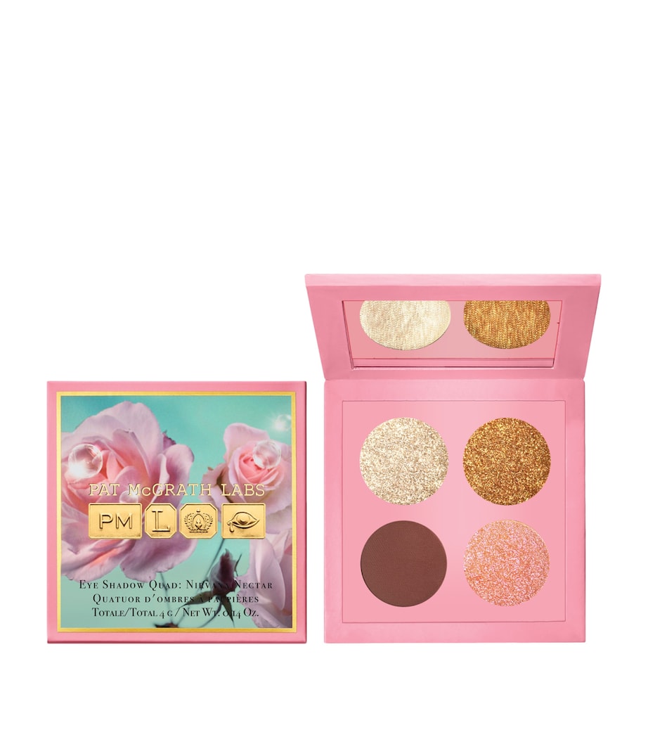 Pat McGrath Labs eye shadow quad Nirvana Nectar, imported from the UK