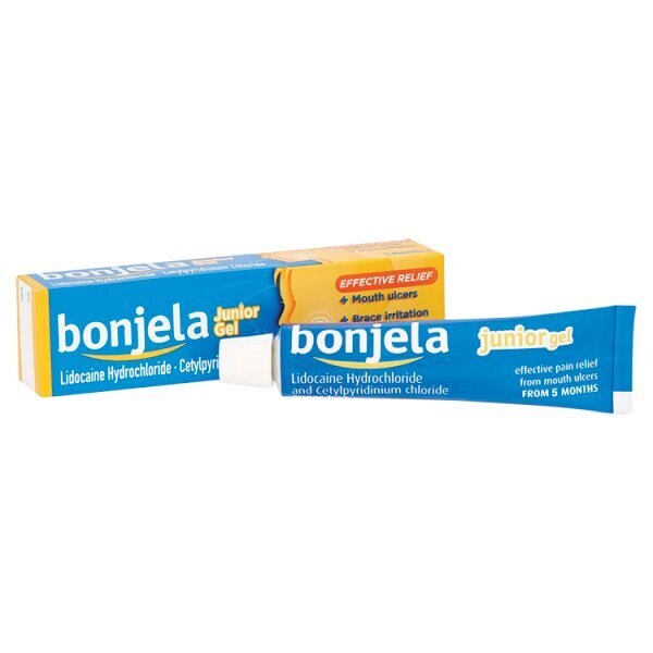 Bonjela Junior Mouth Ulcer Pain ReliefSugar Free  Gel 15g GOODS Superdrug   