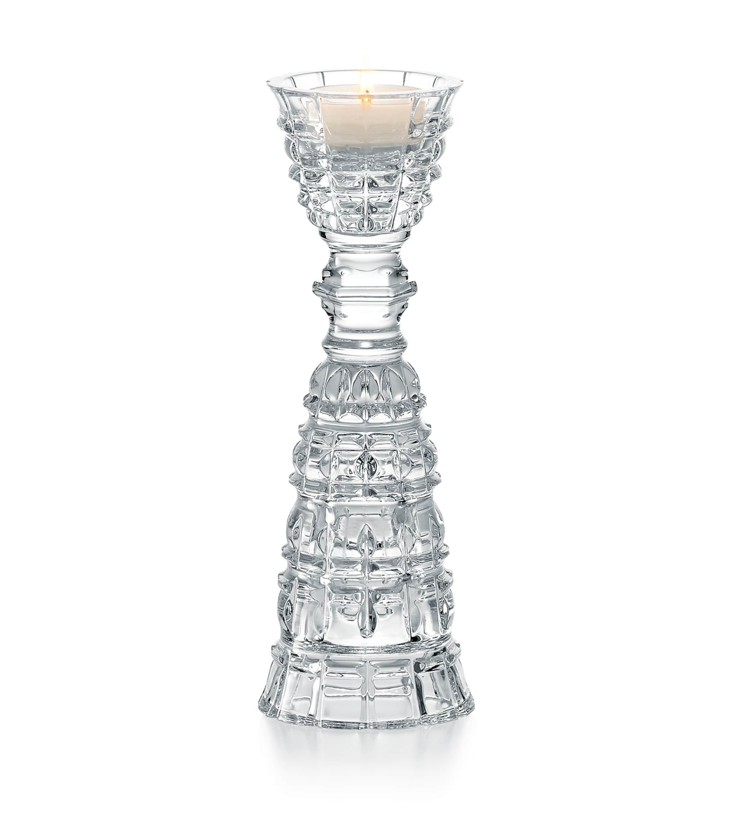 Baccarat New Antique Mirage Dual crystal vase 21cm - British product