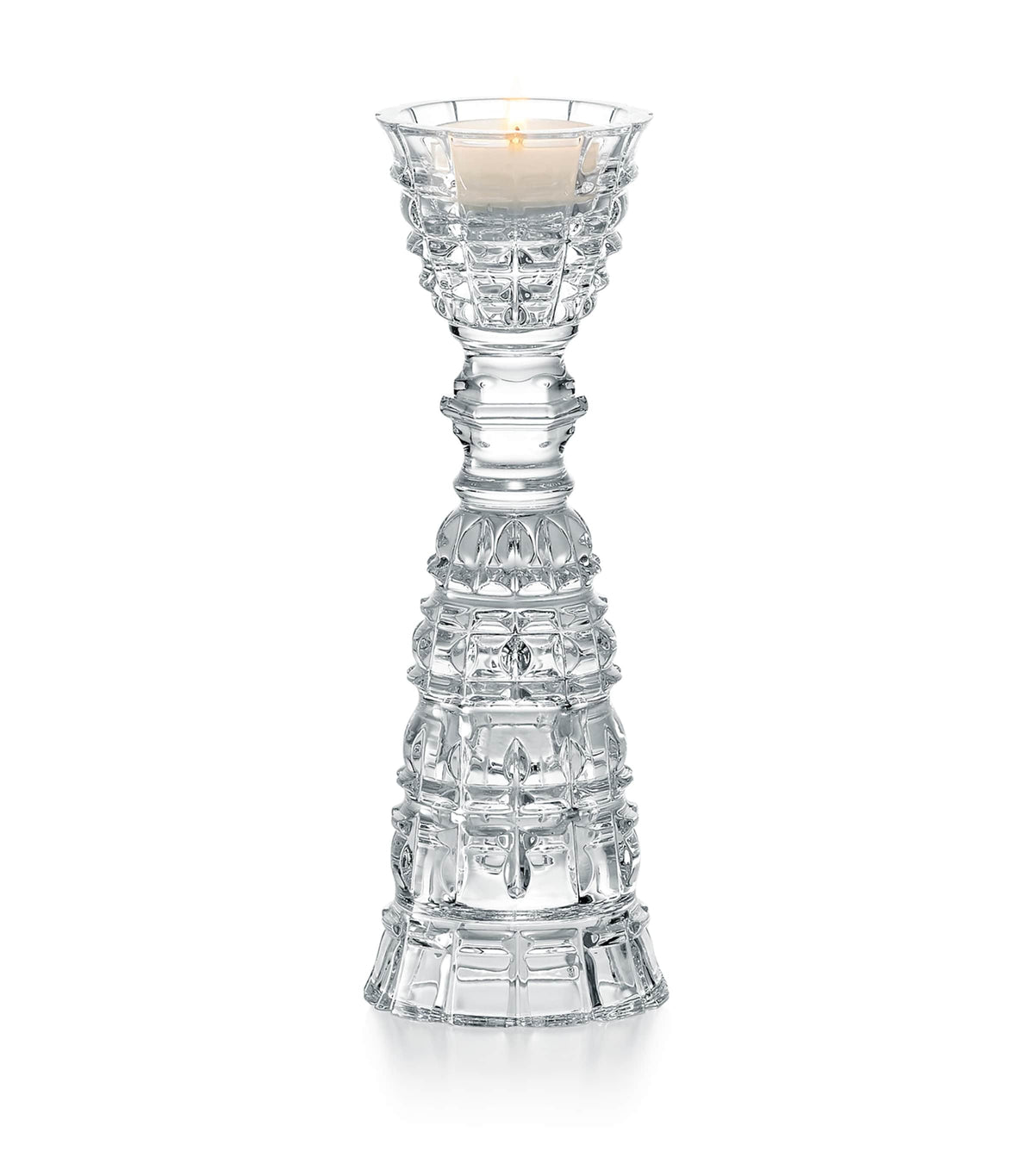 Baccarat New Antique Mirage Dual crystal vase 21cm - British product