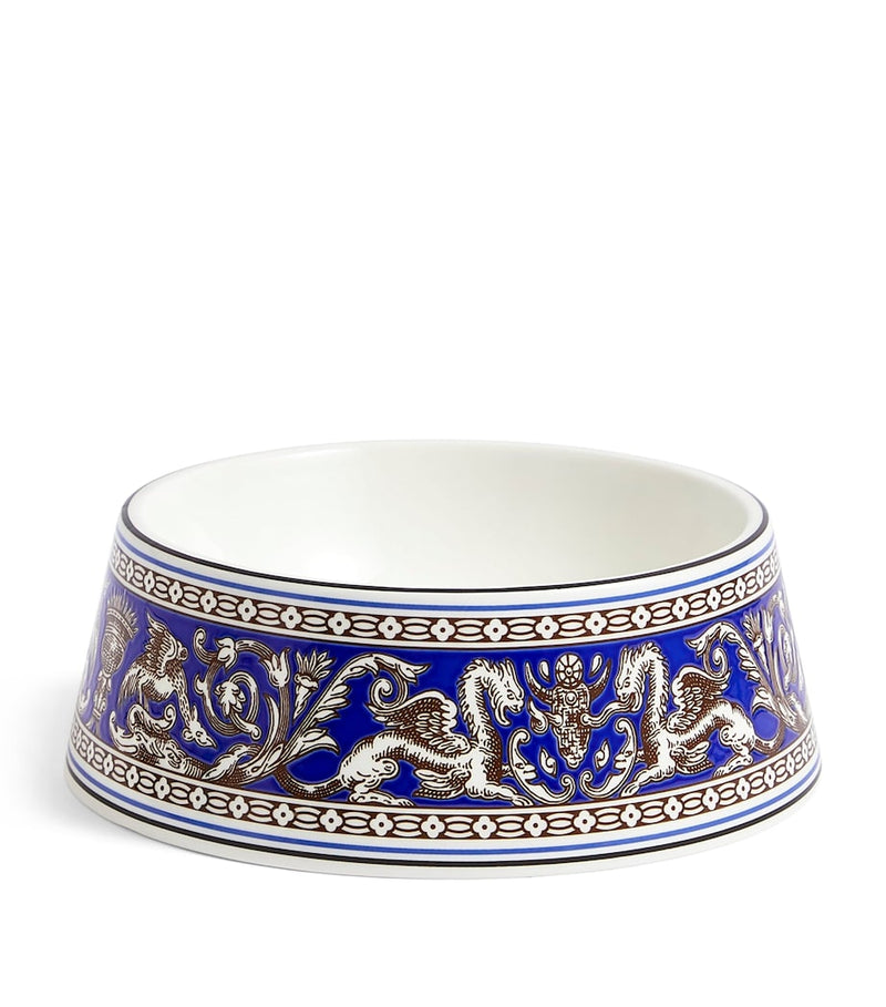 Wedgwood bone china Florentine pet bowl 17cm, imported from the UK