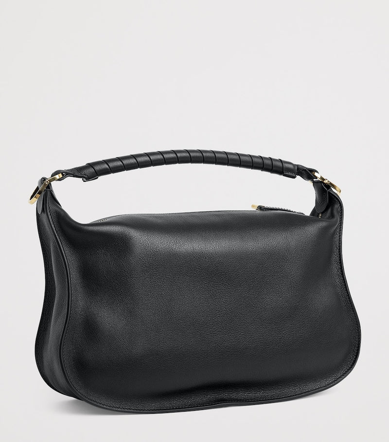 Chloé Marcie small leather shoulder bag, imported from the UK