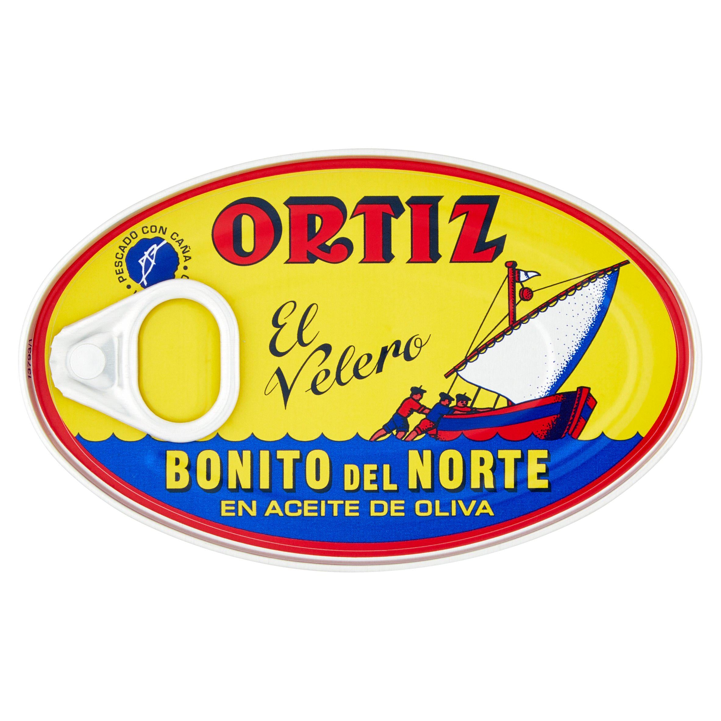 Ortiz El Velero White Tuna in Olive Oil 112g Fish Sainsburys   