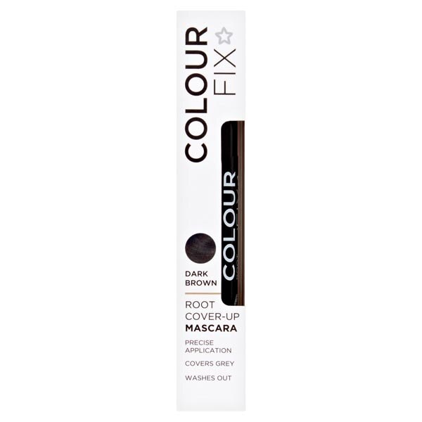 Superdrug Colour Fix Hair Mascara Dark Brown 13ml