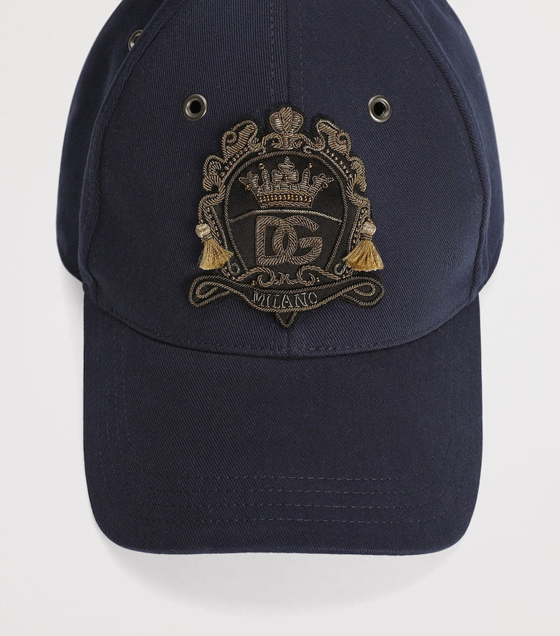 Dolce&Gabbana appliqué baseball cap, UK version
