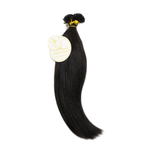 House Of Hair UK Yaki Ebony I-Tip Strands 16 GOODS Superdrug   