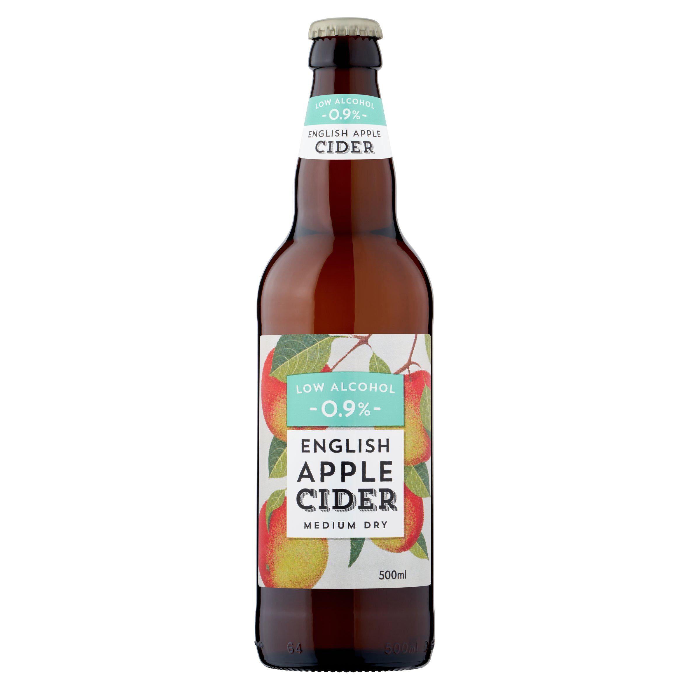 Sainsbury's Medium Dry Low Alcohol Apple Cider 500ml GOODS Sainsburys   