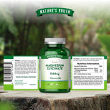 Nature's Truth Magnesium Bisglycinate 1500mg 60 tablets, UK version