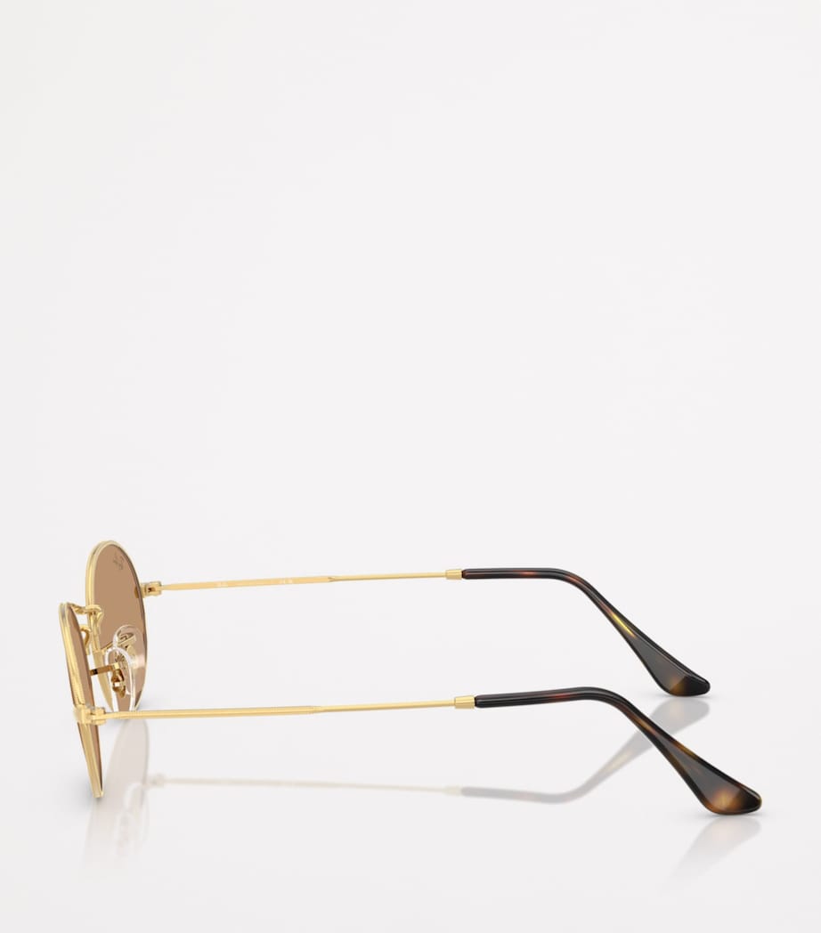 Ray-Ban oval metal sunglasses - British product