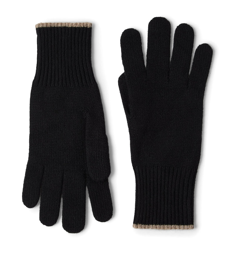 Brunello Cucinelli cashmere gloves - British product