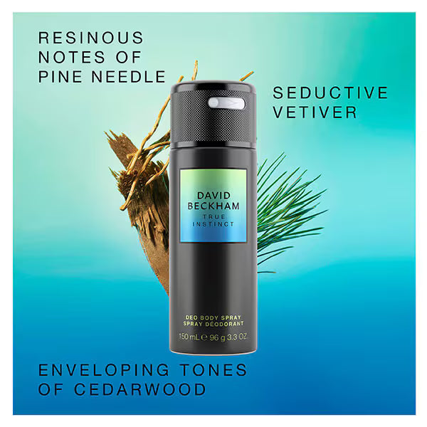 David Beckham True Instinct body spray 150ml - British product