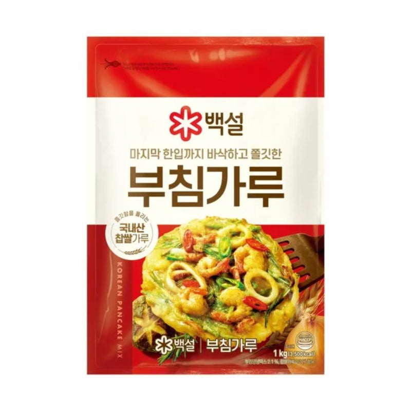 Beksul Korean pancake mix for pajeon and kimchijeon, UK version