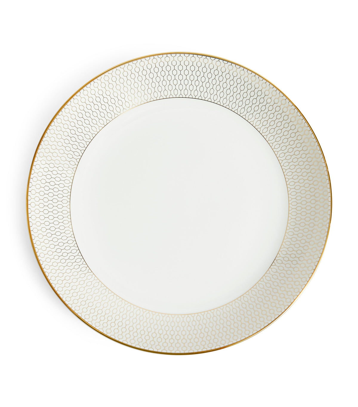 Wedgwood Gold-Trim Gio deep plate 22cm (British brand)