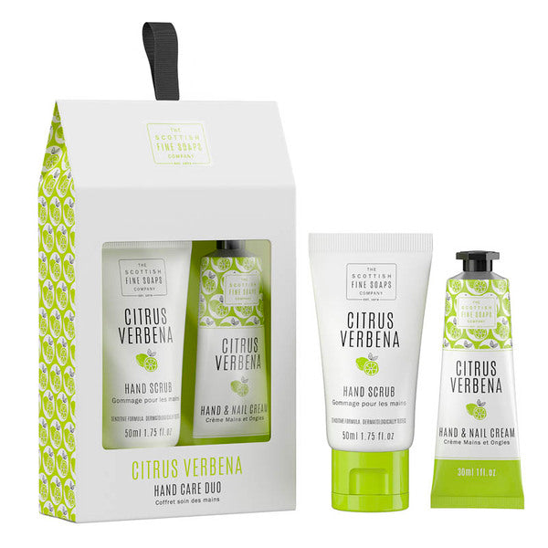 Scottish Fine Soaps citrus verbena hand care duo, UK version