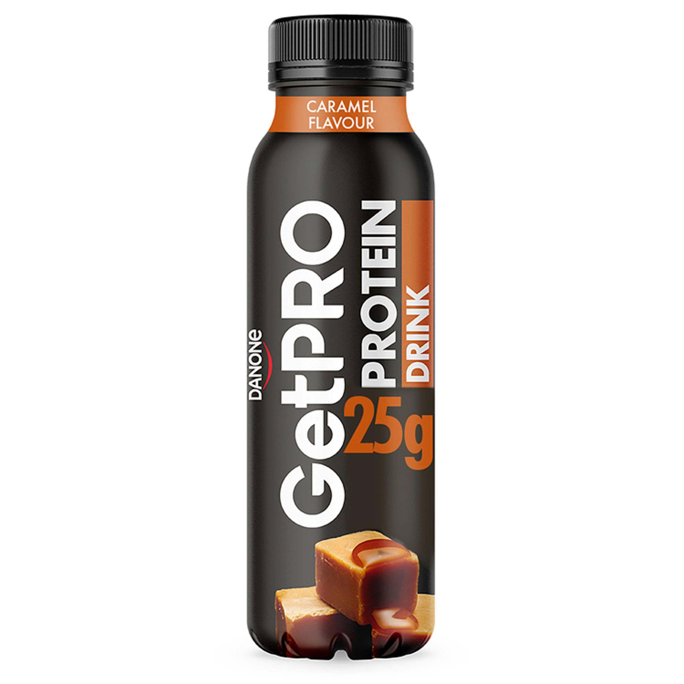 GetPro Caramel High Protein Yoghurt Drink 300g GOODS Sainsburys   