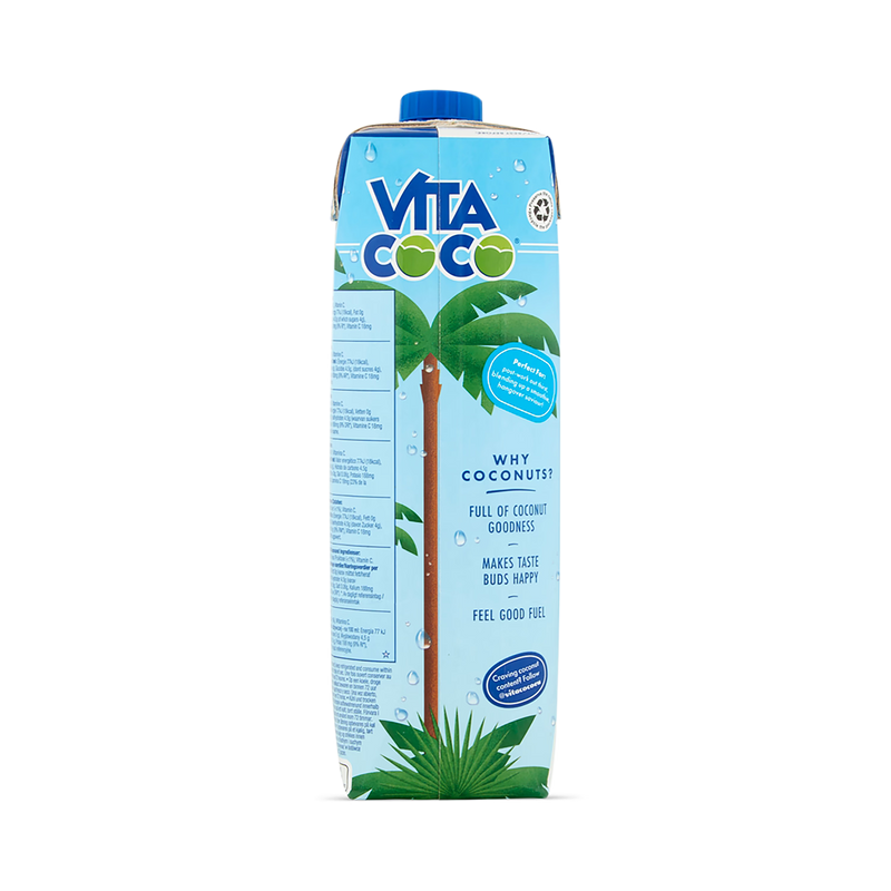 Vita Coco Original Coconut Water 1L bottle (British brand)